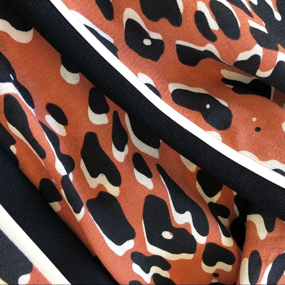 ZARA Leopard Drawstring Pants - Picture 3 of 4